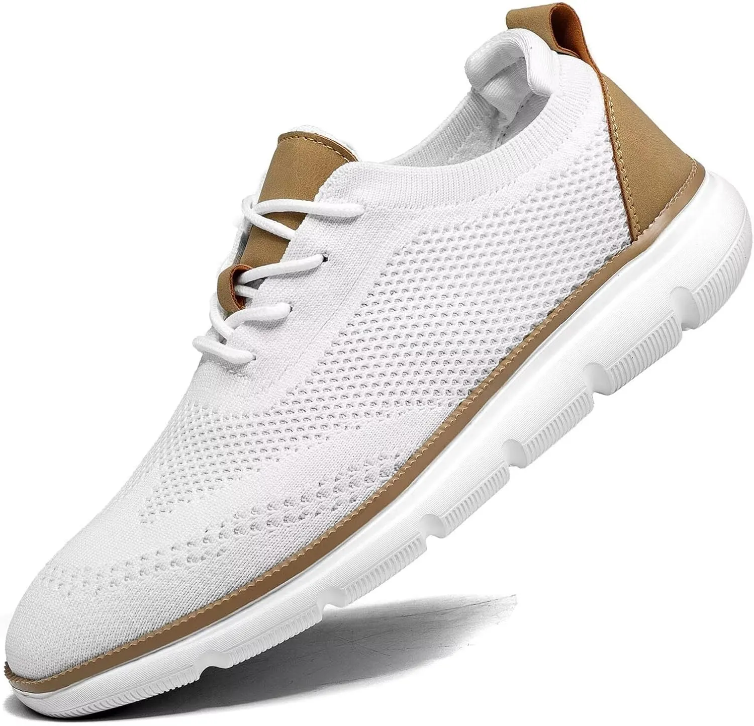 Mens Casual Dress Shoes Fashion Mesh Oxfords Business Walking Work Sneakers Comfortable Lightweight