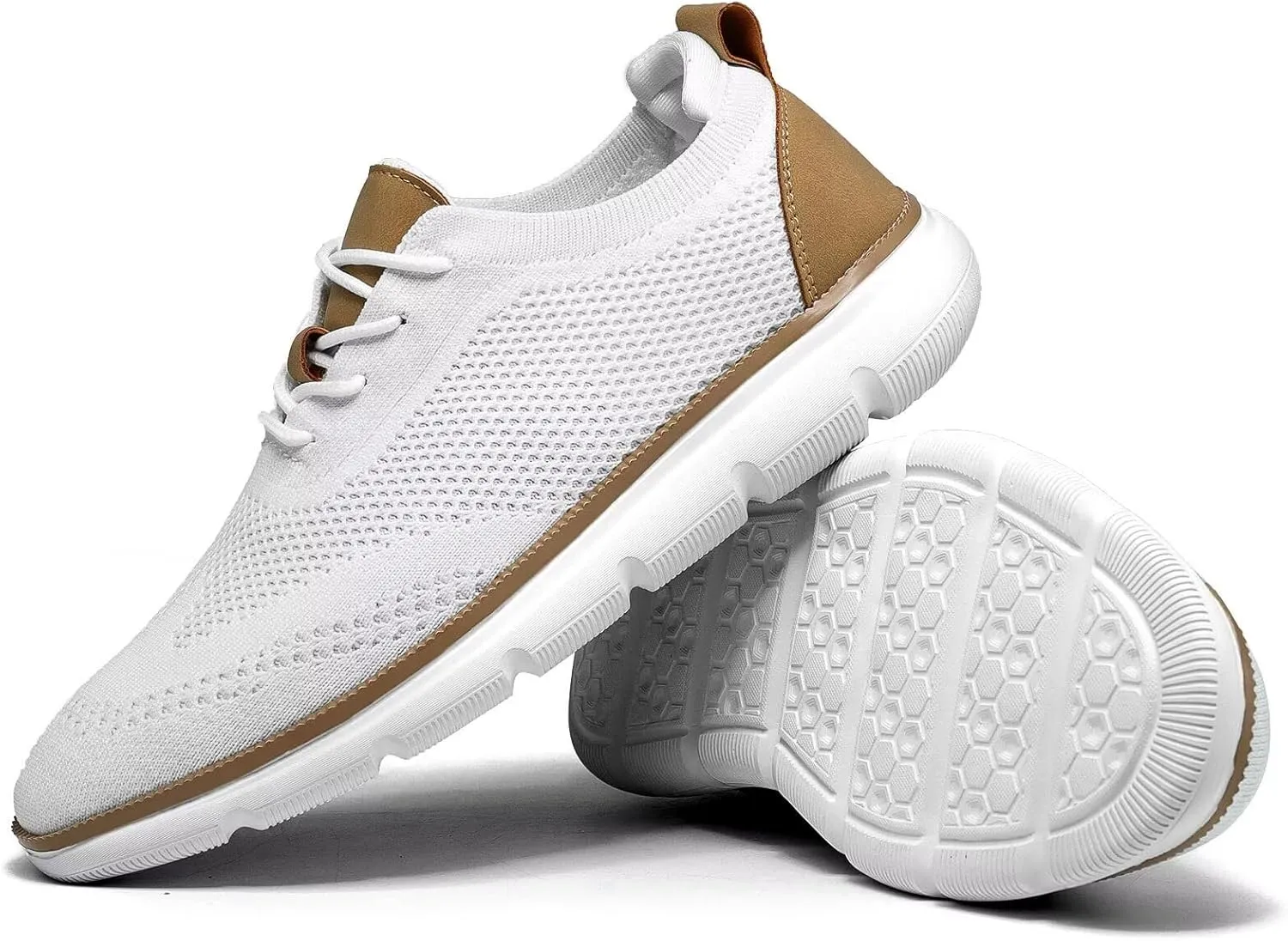 Mens Casual Dress Shoes Fashion Mesh Oxfords Business Walking Work Sneakers Comfortable Lightweight