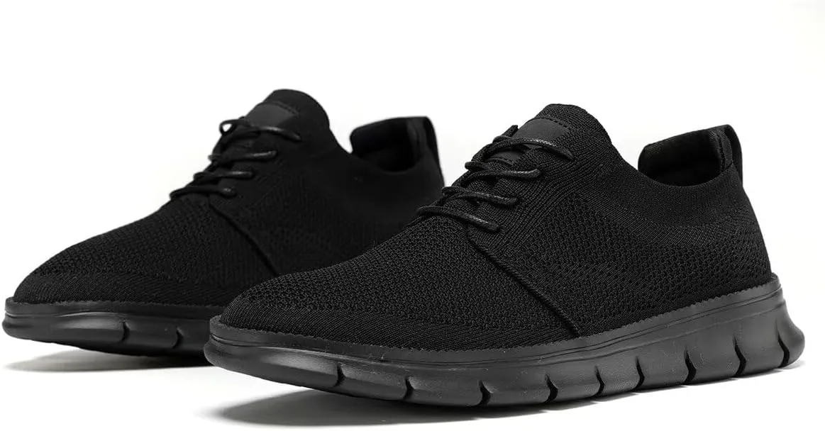 Mens Casual Dress Shoes Fashion Mesh Oxfords Business Walking Work Sneakers Comfortable Lightweight