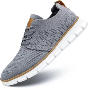 Mens Casual Dress Shoes Fashion Mesh Oxfords Business Walking Work Sneakers Comfortable Lightweight