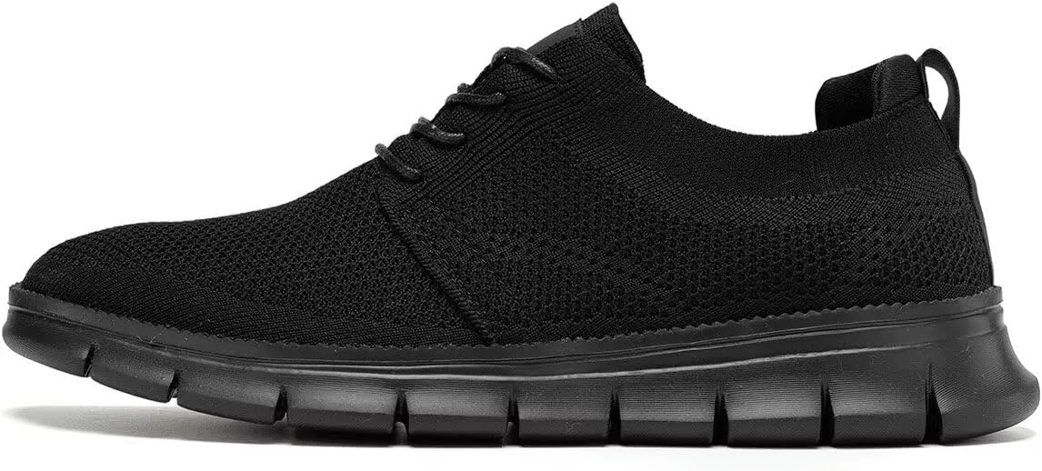 Mens Casual Dress Shoes Fashion Mesh Oxfords Business Walking Work Sneakers Comfortable Lightweight