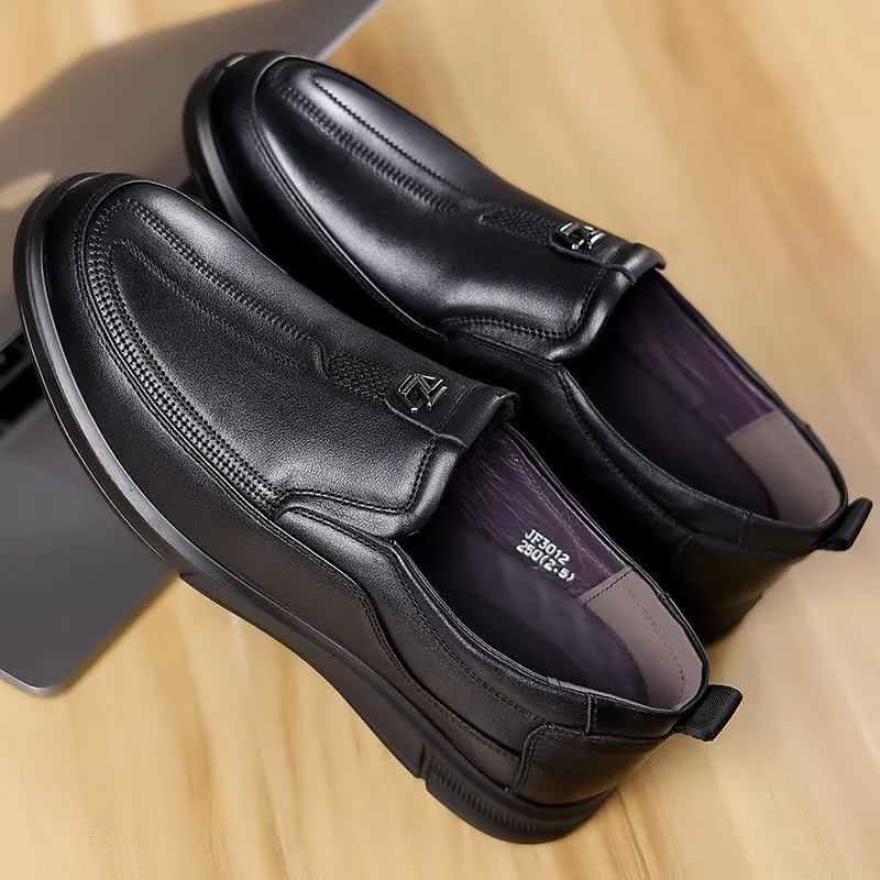 Men's Casual Oxford Business Loafers England Flats Breathable Sport Outdoor Footwear for Daily Driving Travelling