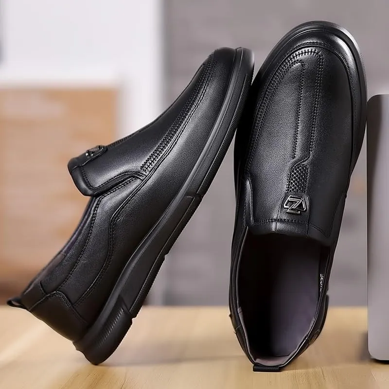 Men's Casual Oxford Business Loafers England Flats Breathable Sport Outdoor Footwear for Daily Driving Travelling