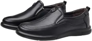 Men's Casual Oxford Business Loafers England Flats Breathable Sport Outdoor Footwear for Daily Driving Travelling