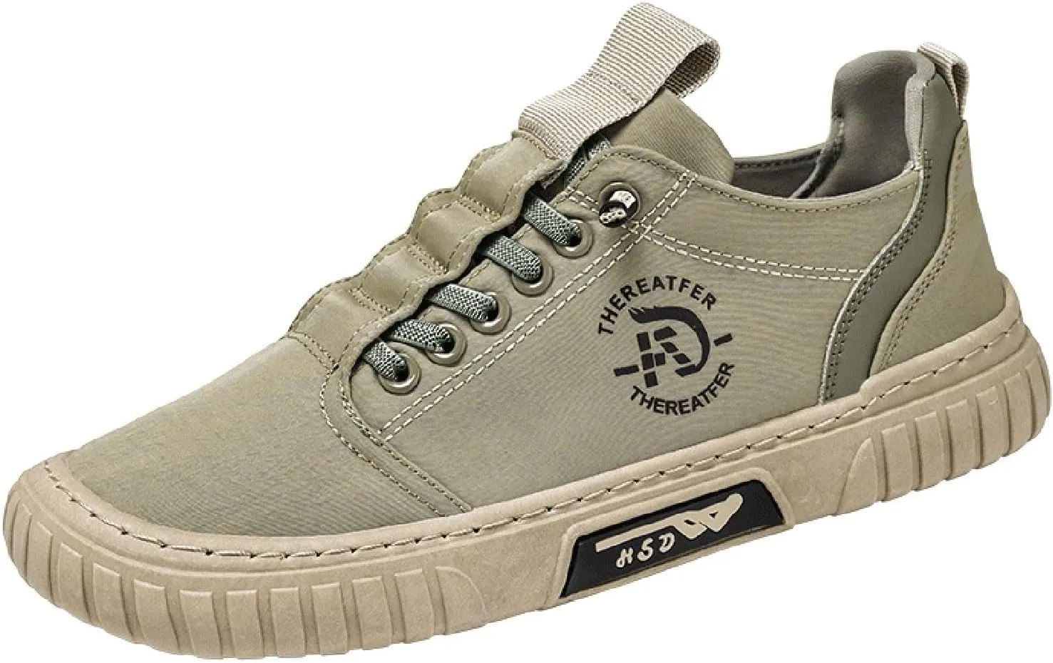 Men's Casual Shoes Lightweight Mesh Sport Sneakers Elastic Walking Shoes Flat Bottom Fashion Casual Footwear Non Slip Comfortable Sneaker