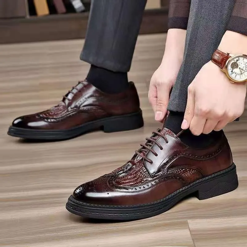 Men's Classic Oxford Dress Shoes Business Formal