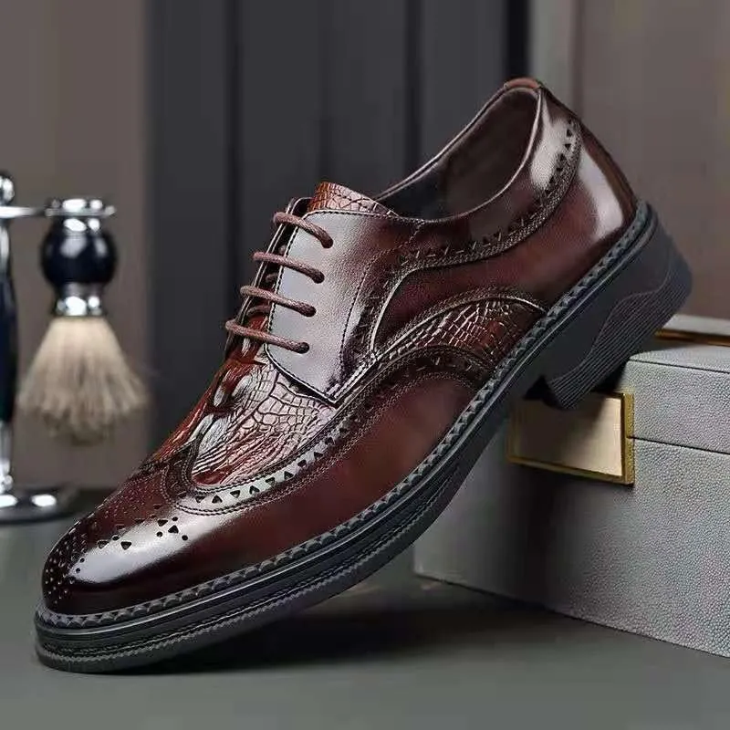 Men's Classic Oxford Dress Shoes Business Formal