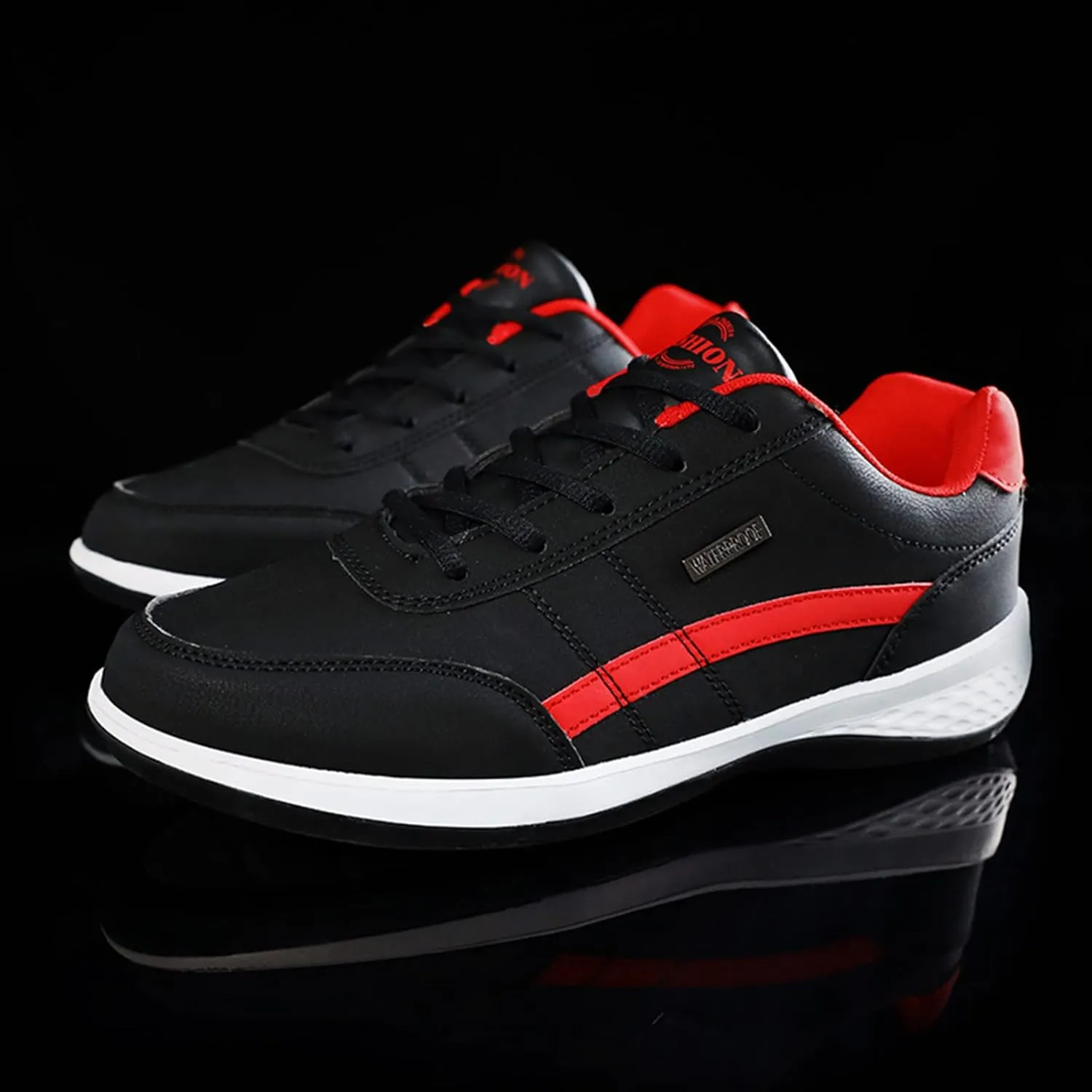 Men's Comfortable Stretch Workout Shoes Lightweight Sport Gym Jogging Walking Sneaker Non Slip Barefoot Sneaker