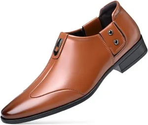 Men's Dress Oxford Shoes for Wedding Business Non-Slip Rubber Sole Comfort Fit