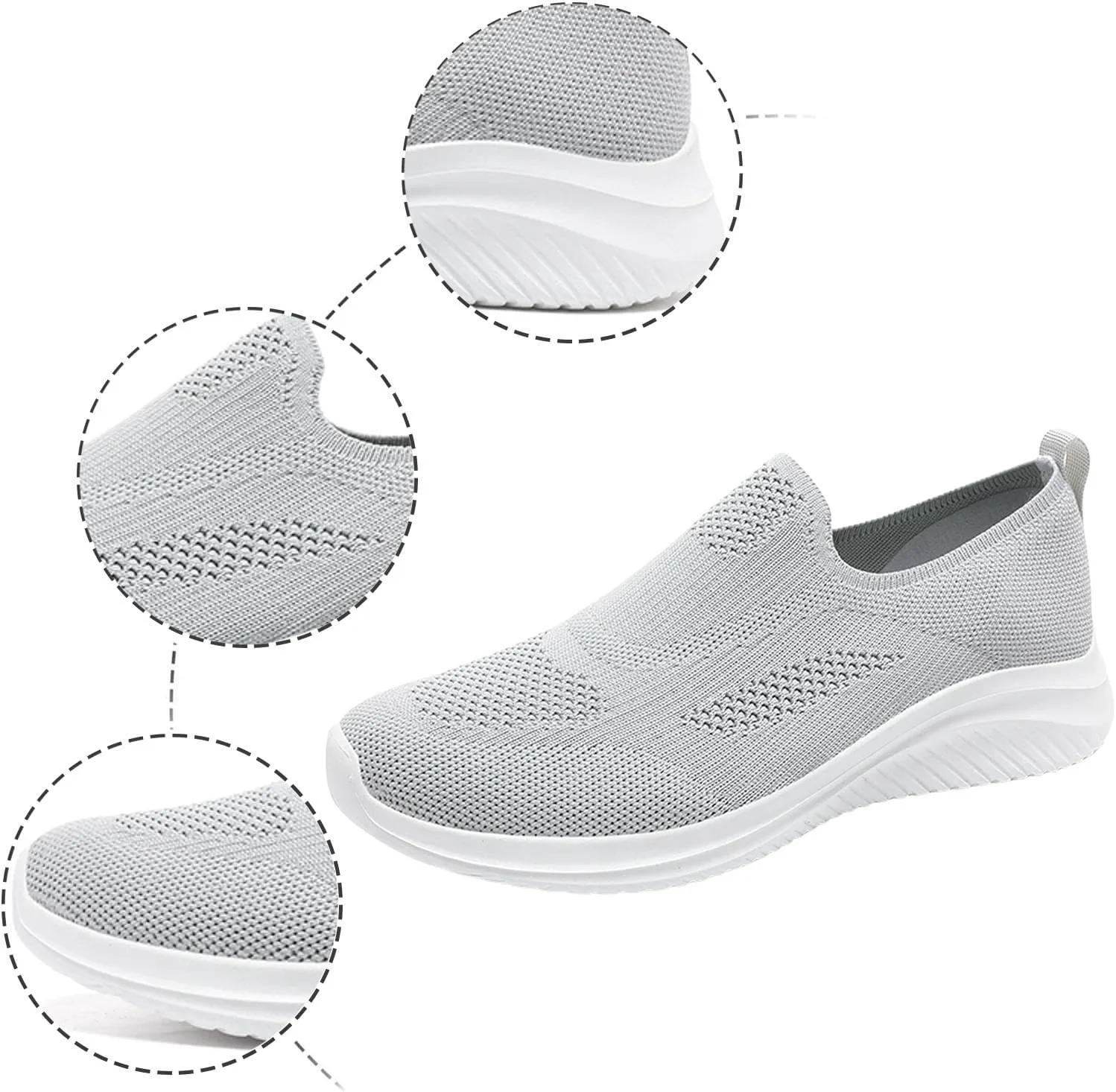 Men's Fashion Sneakers Men's Shoes Slip on Shoe for Men Sneaker for Men Mesh Breathable Sneaker