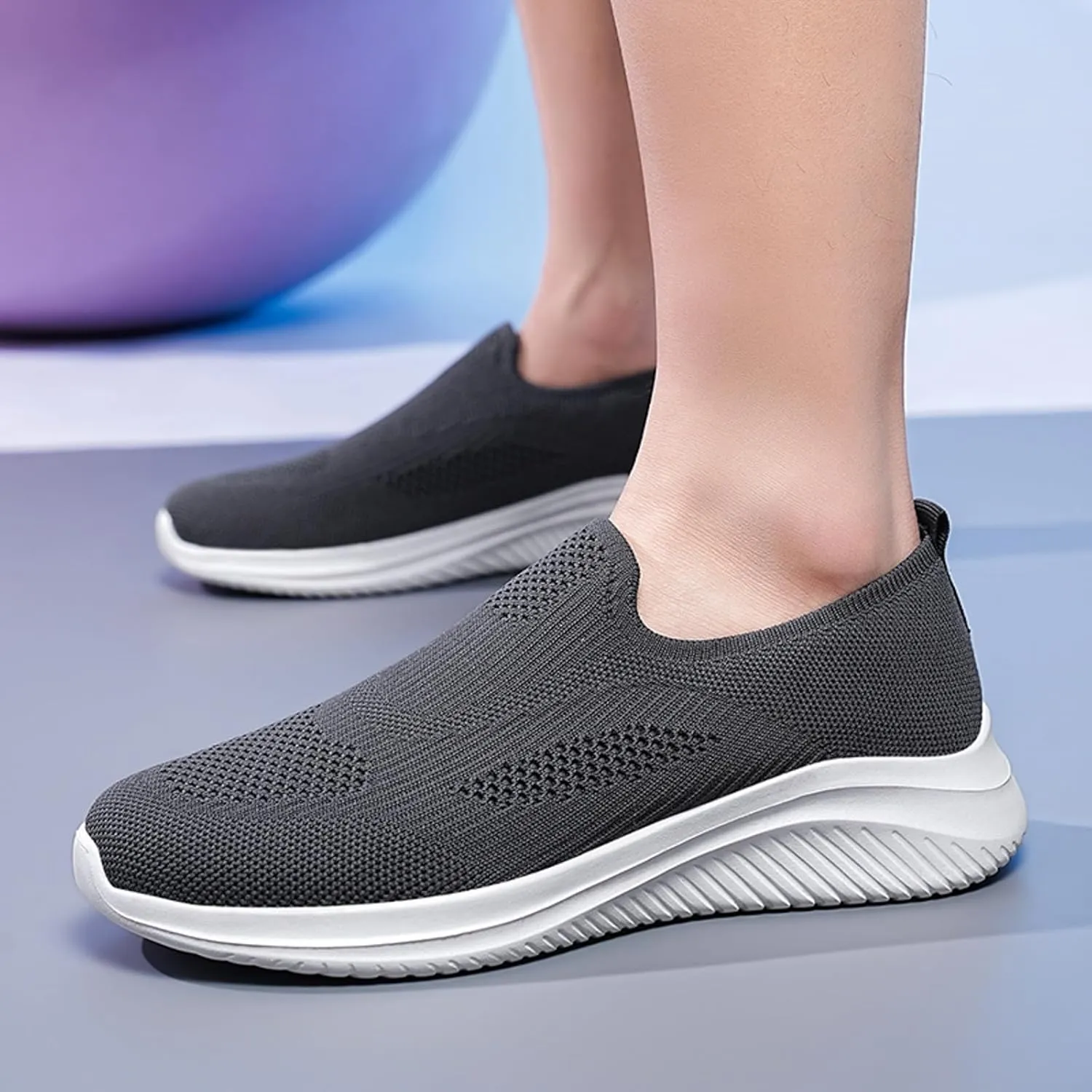 Men's Fashion Sneakers Men's Shoes Slip on Shoe for Men Sneaker for Men Mesh Breathable Sneaker