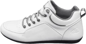 Mens High Top Sneakers Solid Color Flat Bottom Casual Soft Walking Running Shoes Comfortable Tennis Shoes Non Slip Summer Spring Men Sneaker with Shoe Laces