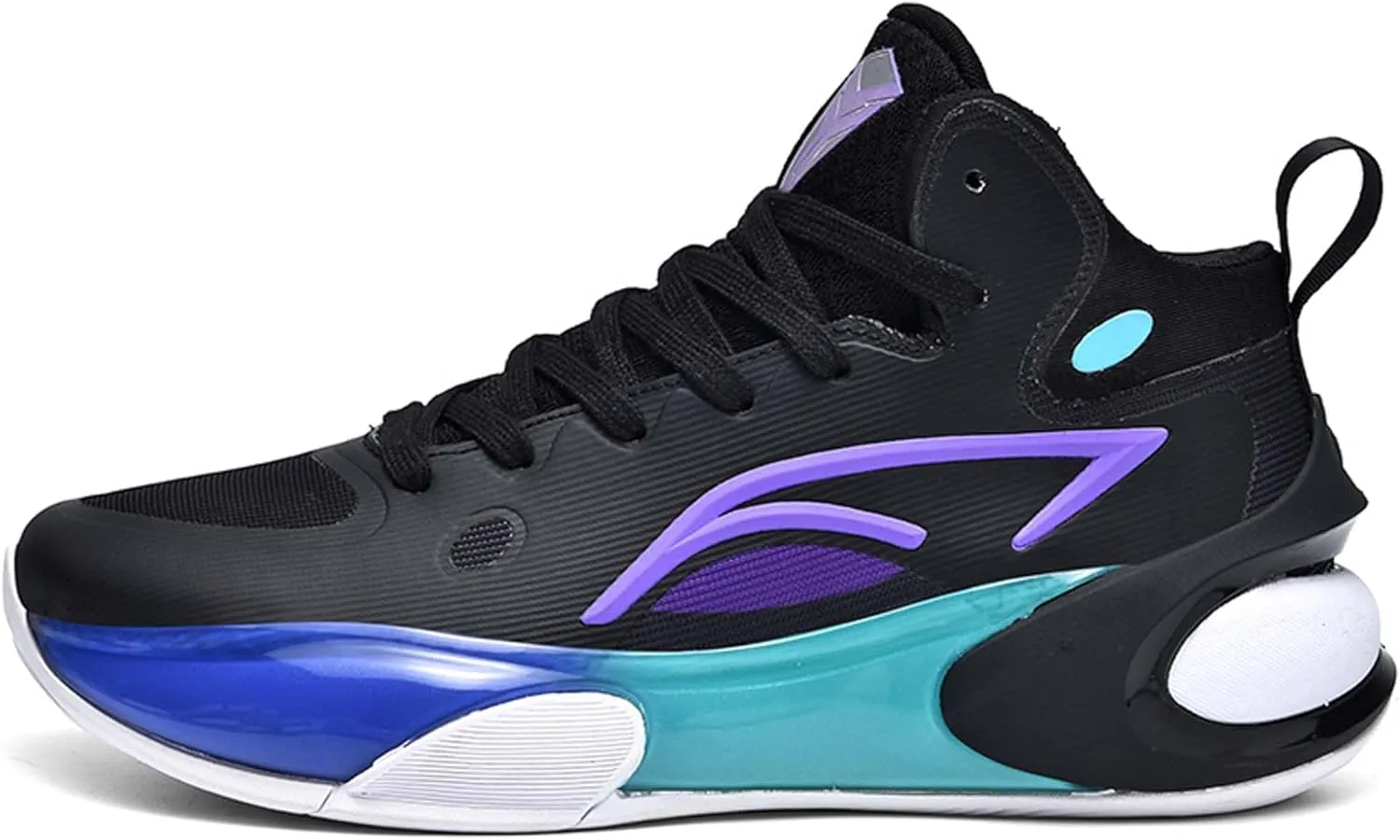 Men's Lightweight Rebound Basketball Shoes Non-Slip Cushioning Sneakers Women's Comfortable Soft Bottom Casual Sports Running Shoes Street Casual Walking Men's Shoes Women's Shoes