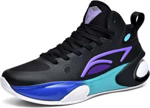 Men's Lightweight Rebound Basketball Shoes Non-Slip Cushioning Sneakers Women's Comfortable Soft Bottom Casual Sports Running Shoes Street Casual Walking Men's Shoes Women's Shoes