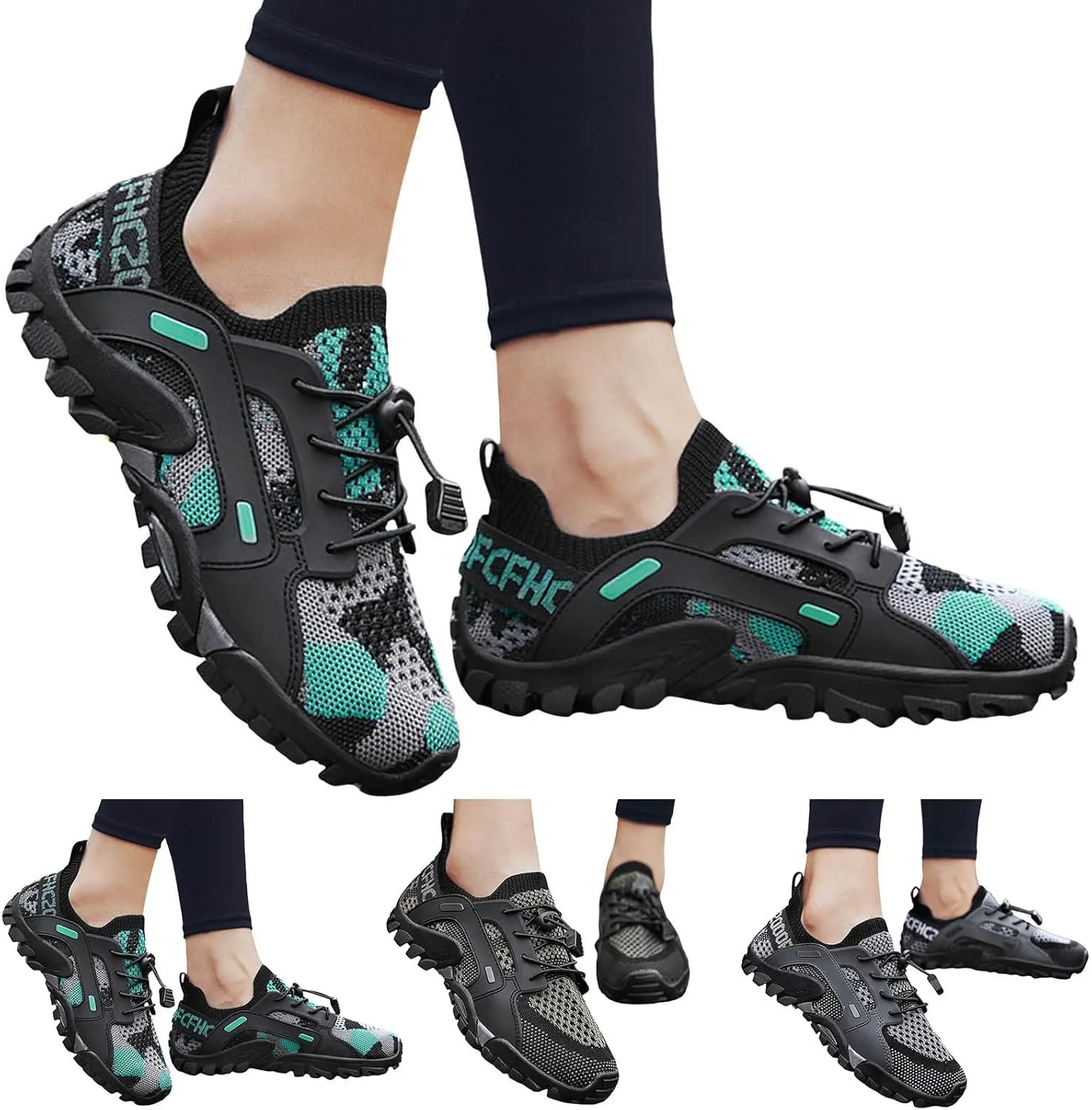 Men's Non Slip Tennis Sneakers Lace Up Lightweight Breathable Fashion Sneaker Non Slip Work Sport Shoes for Men