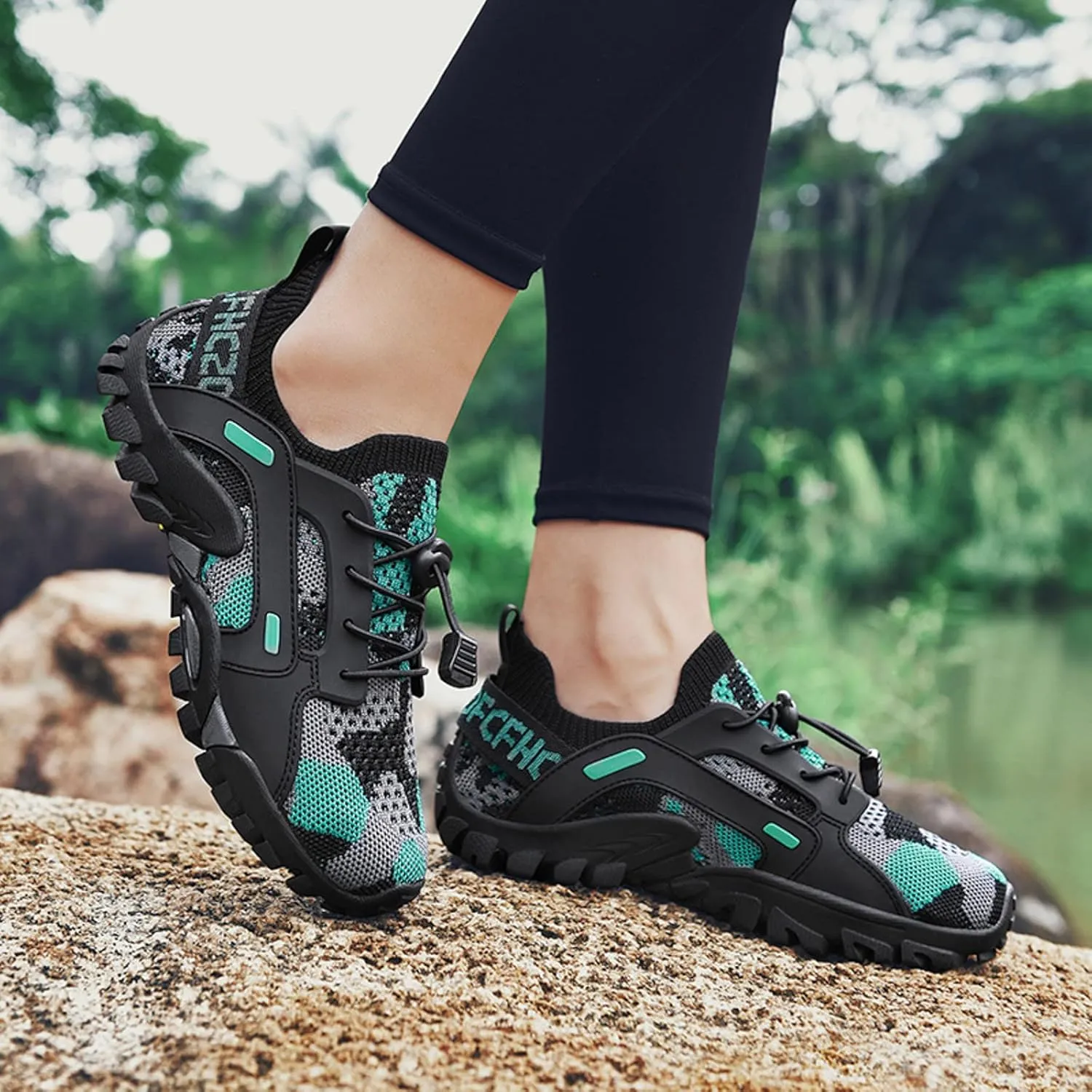 Men's Non Slip Tennis Sneakers Lace Up Lightweight Breathable Fashion Sneaker Non Slip Work Sport Shoes for Men