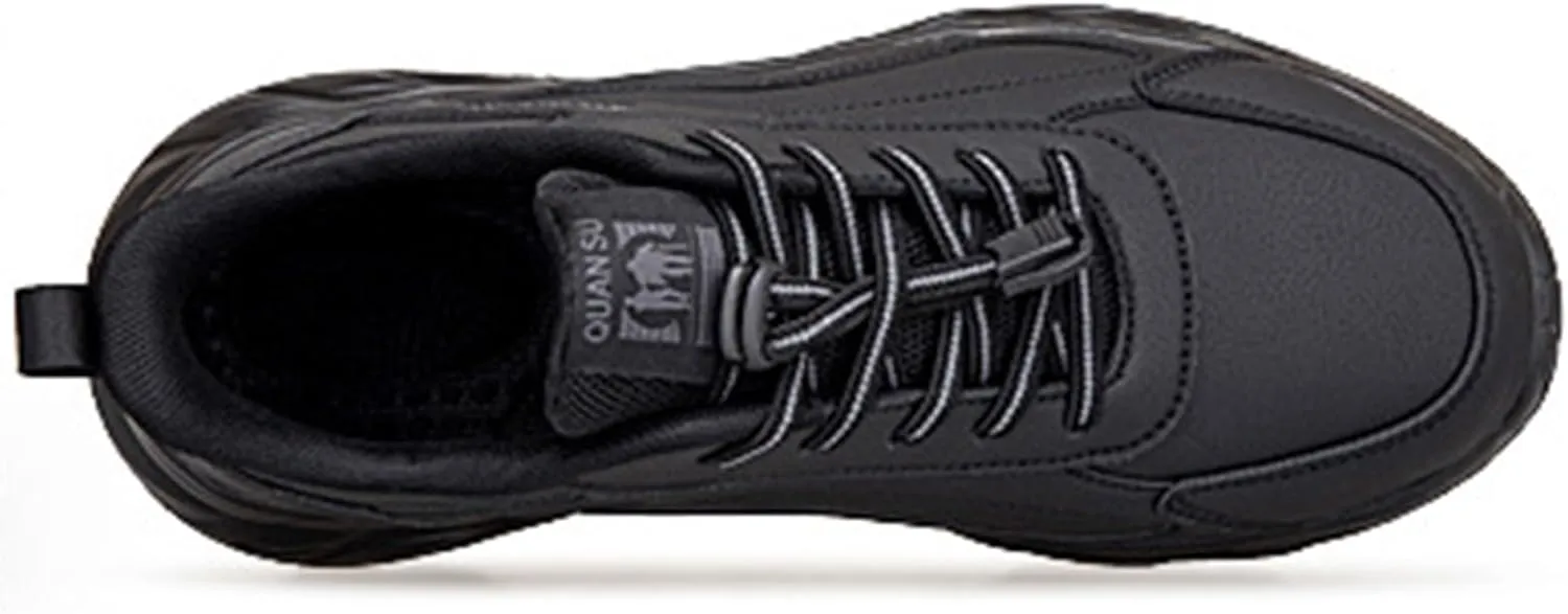 Mens Orthopedic Sneakers Solid Color Casual Soft Thick Sole Walking Running Shoes Comfortable Tennis Shoes Flat Bottom Non Slip Summer Spring Men Shoe