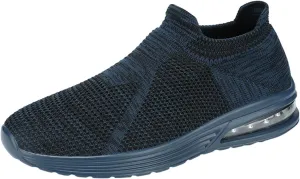 Men's Recovery Sneaker Comfortable Air Cushion Sole Sneaker Casual Breathable Slip On Shoes Arch Support Shoes