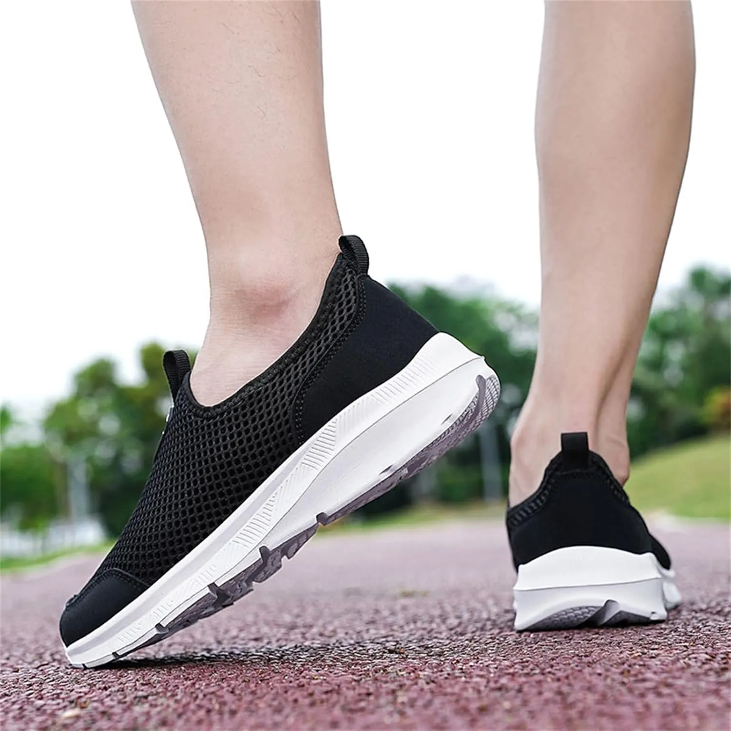 Mens Running Shoes Mesh Men Casual Dress Shoes White Platform Sneakers Tennis Comfy Running Walking Fitnes Brown Tennis Shoe Loafers Casual Slip On