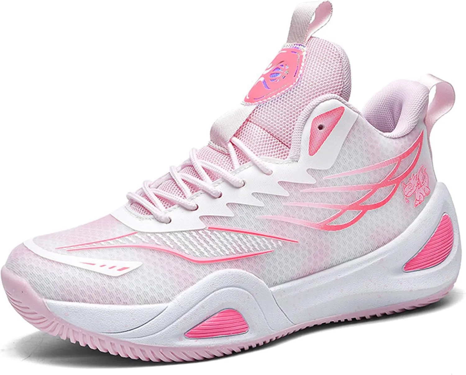 Men's Sports Non-Slip Breathable Real Training Basketball Shoes Fashion Comfortable Cushioning Fitness Sneakers Outdoor Running Walking Shoes