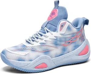 Men's Sports Non-Slip Breathable Real Training Basketball Shoes Fashion Comfortable Cushioning Fitness Sneakers Outdoor Running Walking Shoes