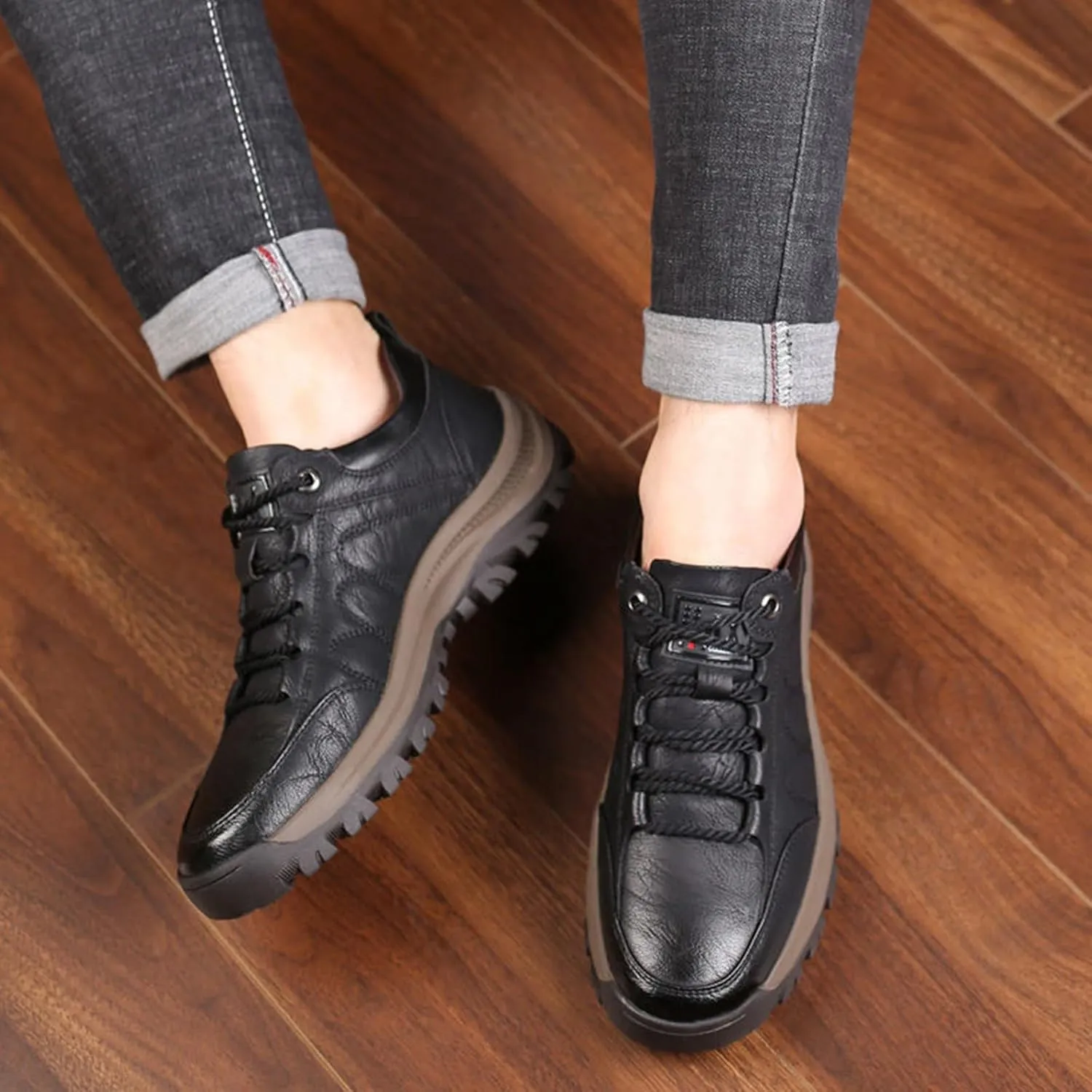 Mens Tennis Shoes Non Slip Shoes for Men Lightweight Breathable Walking Shoes Gym Tennis Athletic Slip in Men