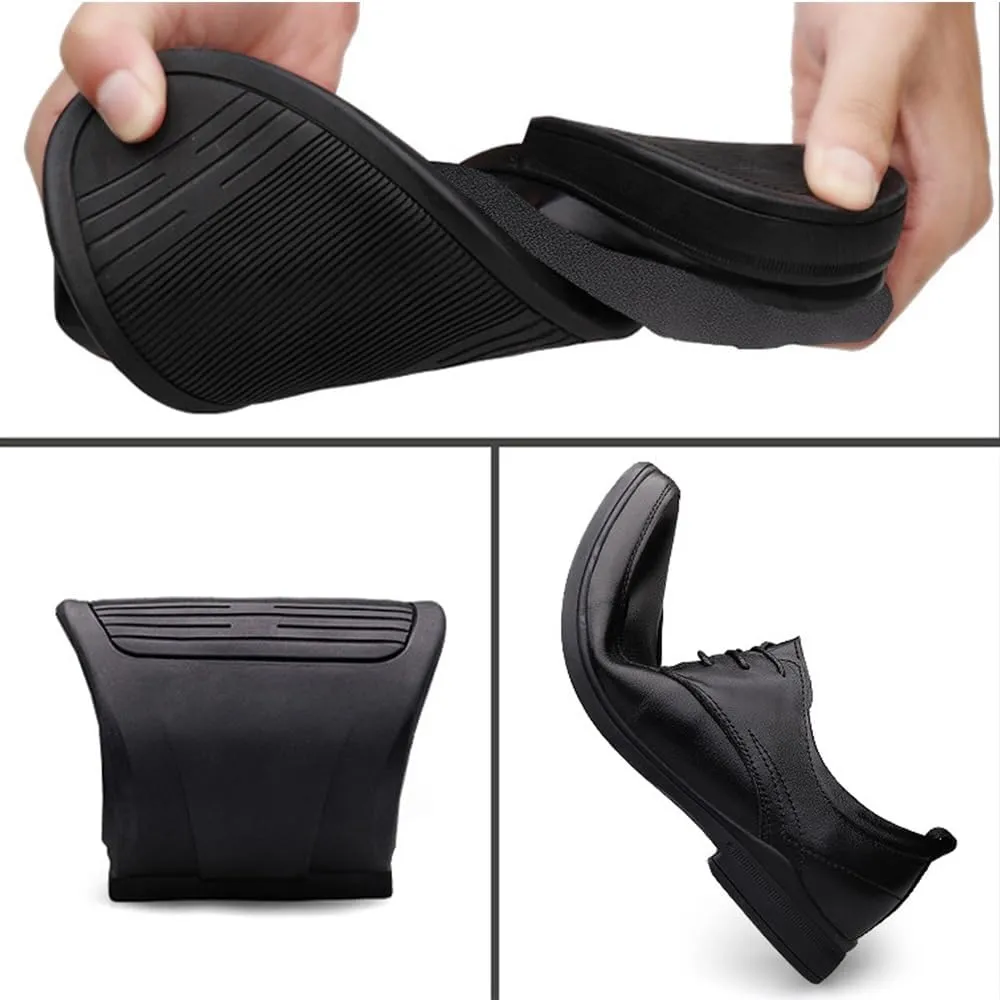 Mens Tuxedo Shoes Business Non Slip Casual Business Work Formal Mens Classic Formal Oxford Wedding Pointed Toe Dress Shoes