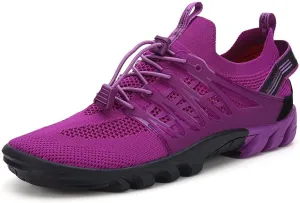 Men's Women's Breathable Mesh Sneakers for Sport Trekking Running