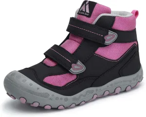 Mishansha Kids Hiking Boots Toddler Girls Boys Hiking Shoes Water-Resistant Anti-Collision Non-Slip Athletic Outdoor Trekking Boots