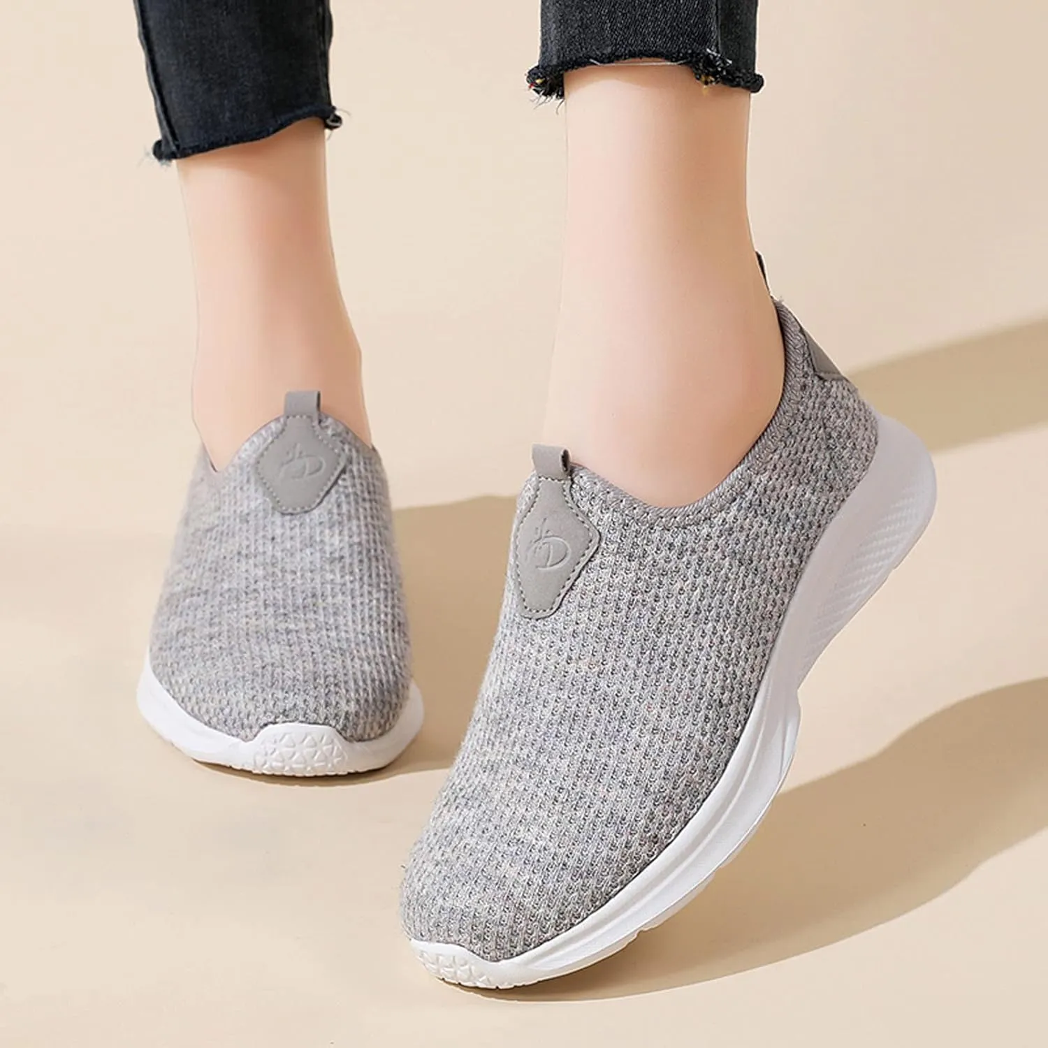 Mules for Women Flats Womens Sneakers Walking Comfortable Shoes for Women Round Toe Flats Comfortable Loafers for Women Dressy Women's Fashion Sneakers Wide Width