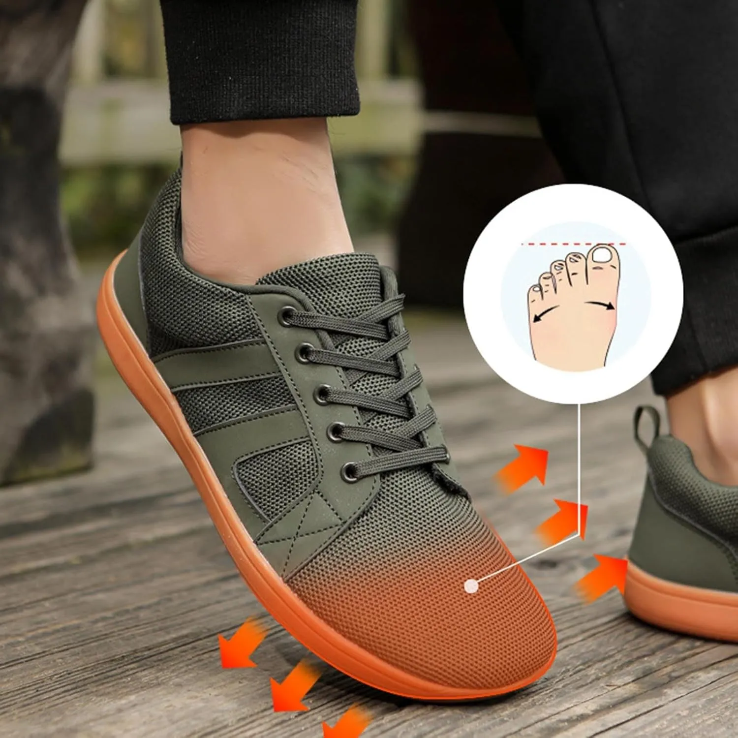 Outdoor Jogging Sneakers for Men Recovery Air Athletic Running Tennis Shoe Fashion Lightweight Sneakers for Men