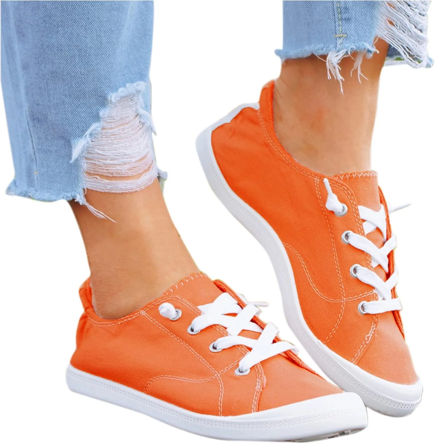 Platform Sneakers for Women 6 Wide Comfy Sandals Shoes Women Dressy Cute Wide Toe Box Canvas Shoes Women Running Shoes for Women Black Zapatos Negros De Tacon Con Plataforma para Mujer