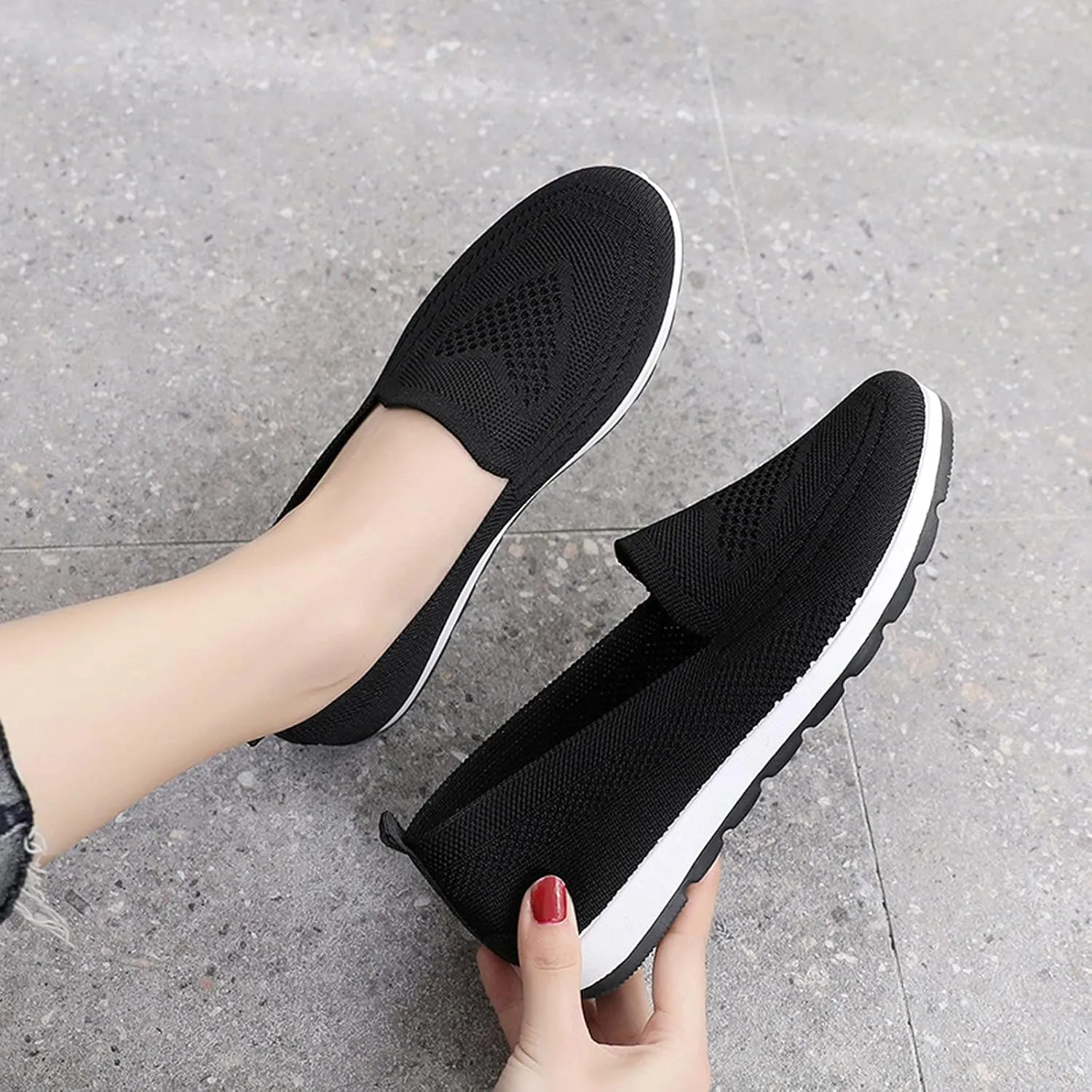 Platform Sneakers for Women Wide Size Stylish Sneakers for Women 2023 Wide Width Nursing Shoes Women Sneakers for Women Walking Zapatillas De Tacon para Mujer Elegantes