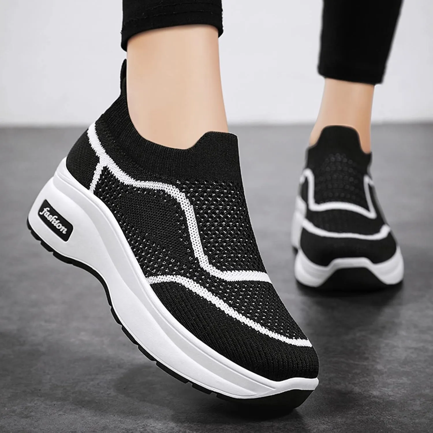 Running Shoes for Women with Plantar Fasciitis Comfy Black Shoes for Women Dressy Shoes for Women Sneakers Slip Ons All Black Womens Running Shoes Slip On Shoes for Women Sneakers