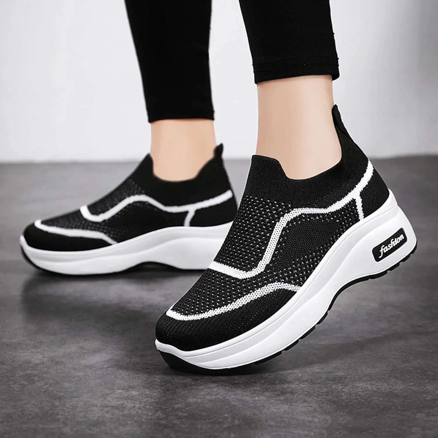 Running Shoes for Women with Plantar Fasciitis Comfy Black Shoes for Women Dressy Shoes for Women Sneakers Slip Ons All Black Womens Running Shoes Slip On Shoes for Women Sneakers