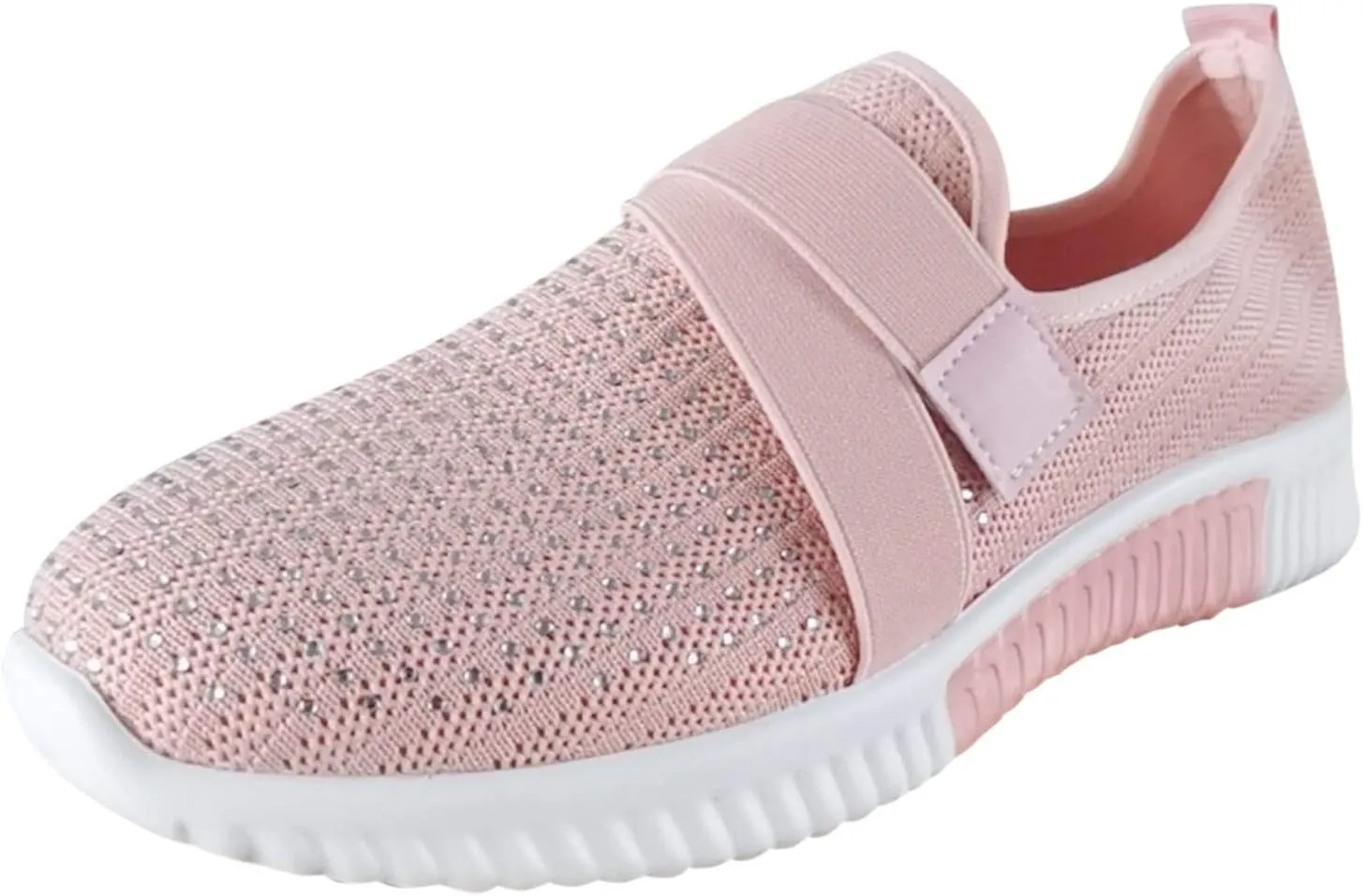 SBGMoSJ 8.5 Wide Womens Running Sneakers Walking Shoes Women Wide Width Size 9 W 8.5 Wide Womens Sneakers Running Casual Wedge Sneakers for Women Comfortable Dressy Zapatos Confortables para Mujer