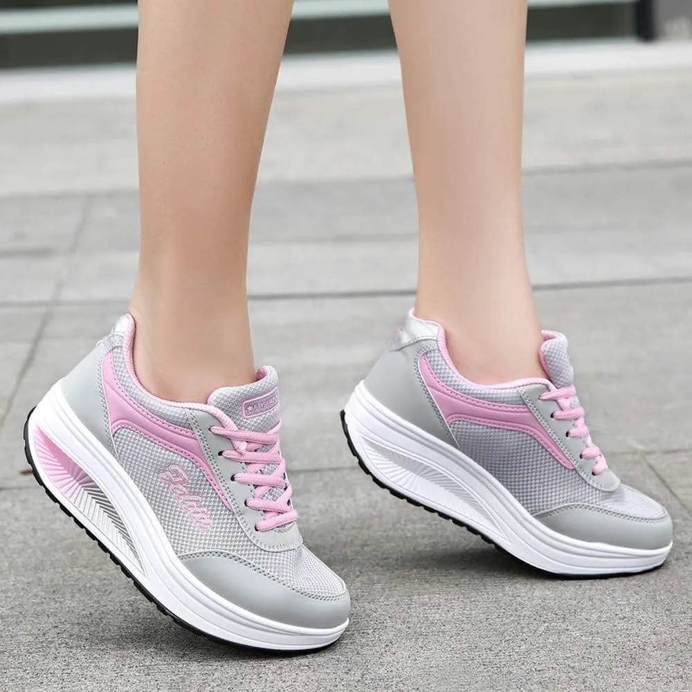 SBGMoSJ Business Casual Women Wide Sneakers Comfy Shoes for Women Slip On Dressy Womens Shoes Casual Fall Slip Ons Gym Shoes for Women Workout Size 12 Womens Black Sneakers Size 8 1/2