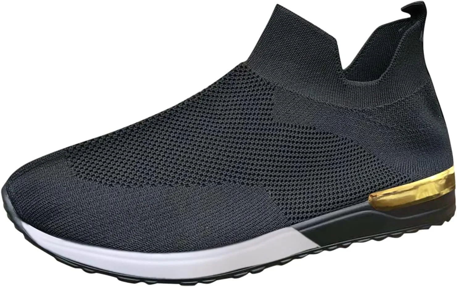 SBGMoSJ Sneakers for Women Size 8 Wide Women's Slip On Tennis Shoes Size 8 Womens White Slip On Sneakers Size 8 Platform Sneakers for Women Fashion Tan Zapatos para Mujer CóModos Con Plataforma