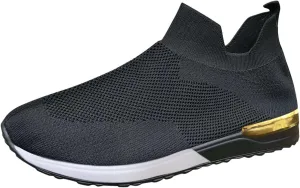 SBGMoSJ Sneakers for Women Size 8 Wide Women's Slip On Tennis Shoes Size 8 Womens White Slip On Sneakers Size 8 Platform Sneakers for Women Fashion Tan Zapatos para Mujer CóModos Con Plataforma