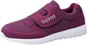 SBGMoSJ Wedge Sneakers for Women Womens Running Shoes 8.5 Wide Walking Shoes for Women Wide Width Slip On Tennis Shoes Womens Wide Toe Box Black Sneakers Women Trendy