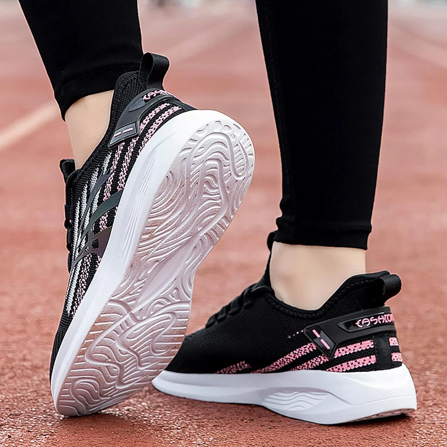 SBGMoSJ Women's Sneakers Size 8 Wide Zapatillas Sin Cordones para Mujer Shoes for Women Sneakers Slip Ons Casual Sneakers for Women Wide Width Womens Shoes Nursing Casual Slip Ons Wide Width