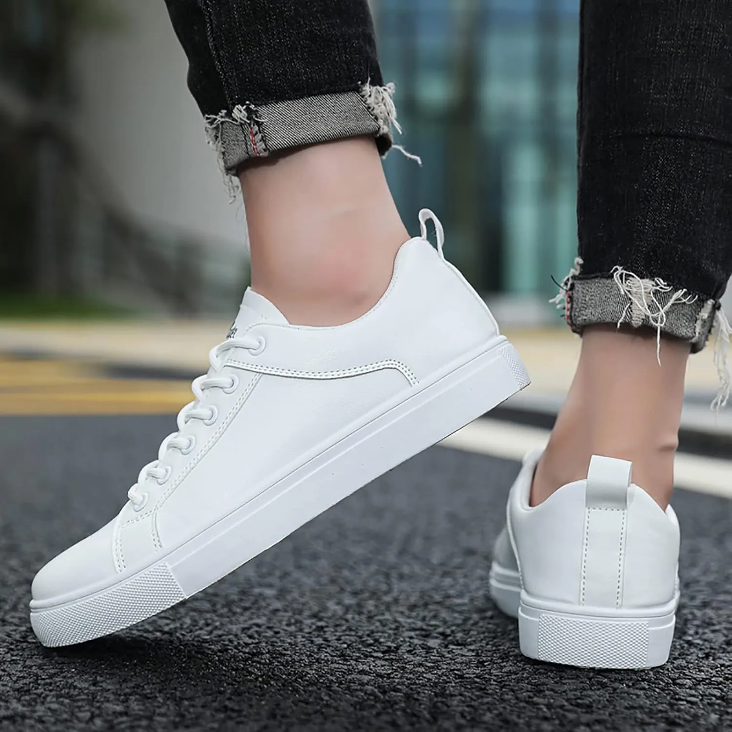 Shoes for Men Shoes for Men Black Slip on Lightweight Breathable Fashion Sneakers Casual Sneakers for Men