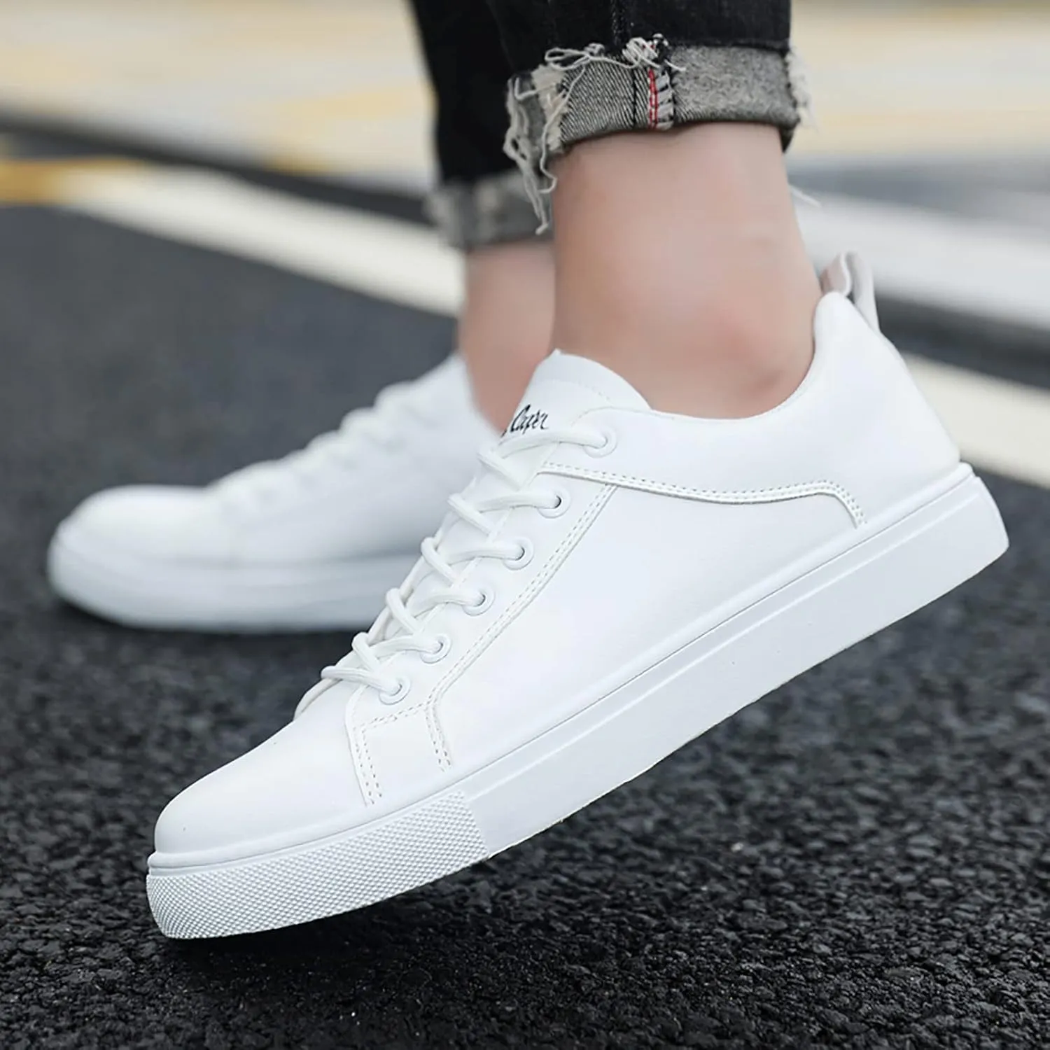 Shoes for Men Shoes for Men Black Slip on Lightweight Breathable Fashion Sneakers Casual Sneakers for Men