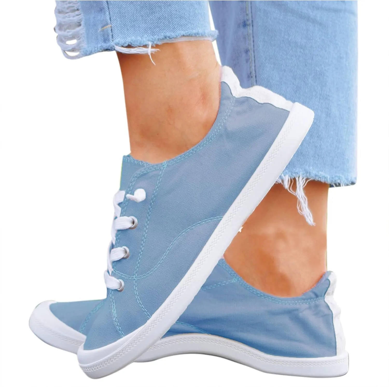 Silver Wedge Sneakers for Women Dressy Womens Running Shoes Size 9 Narrow Women's Tennis Shoes Size 8.5 Wide Wedges Sneakers for Women Zapatos De Chef para Mujer Antideslizante