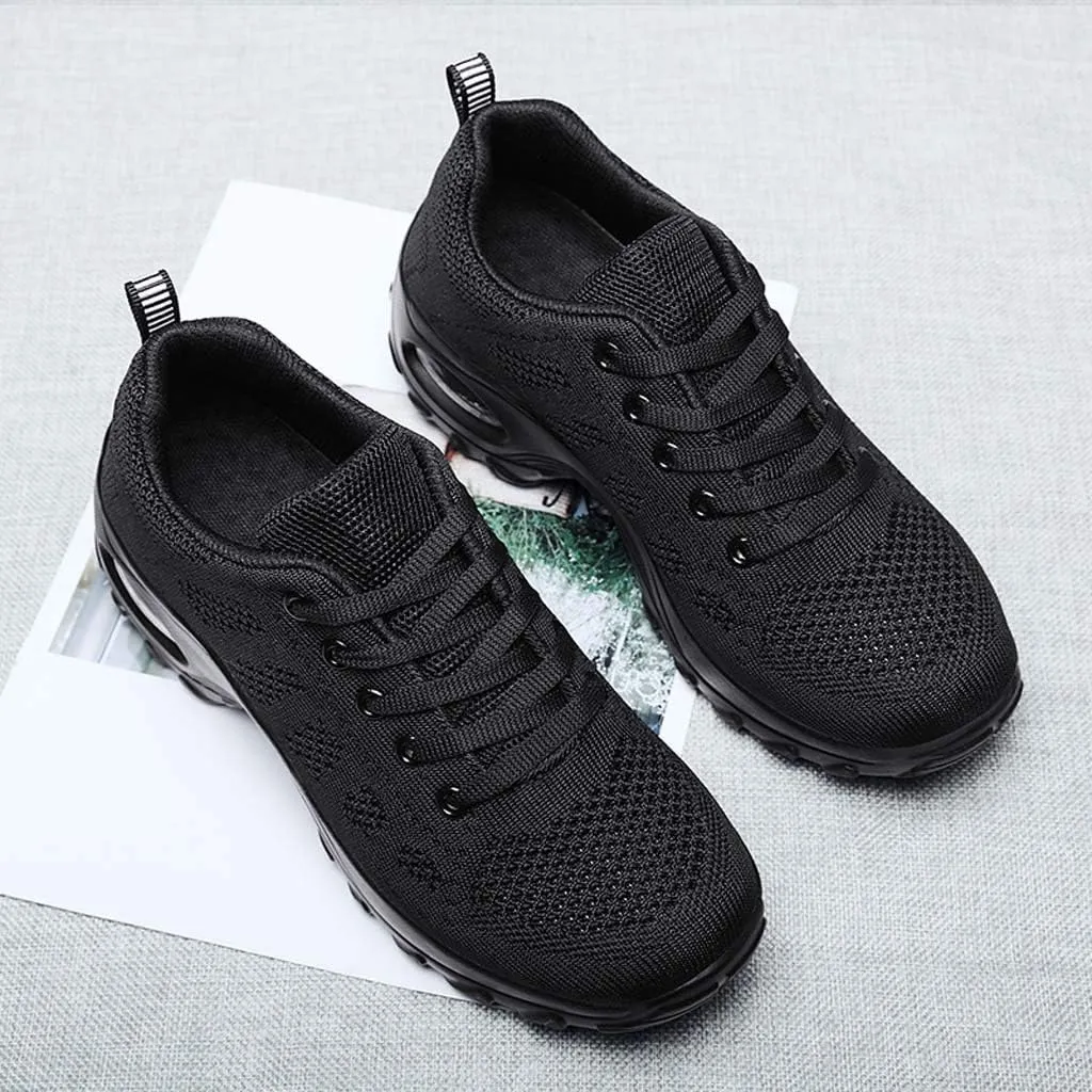 Sneakers for Women Air Cushion Sole Running Tennis Shoes Orthopedic Walking Shoes Arch Support Workout Sneakers