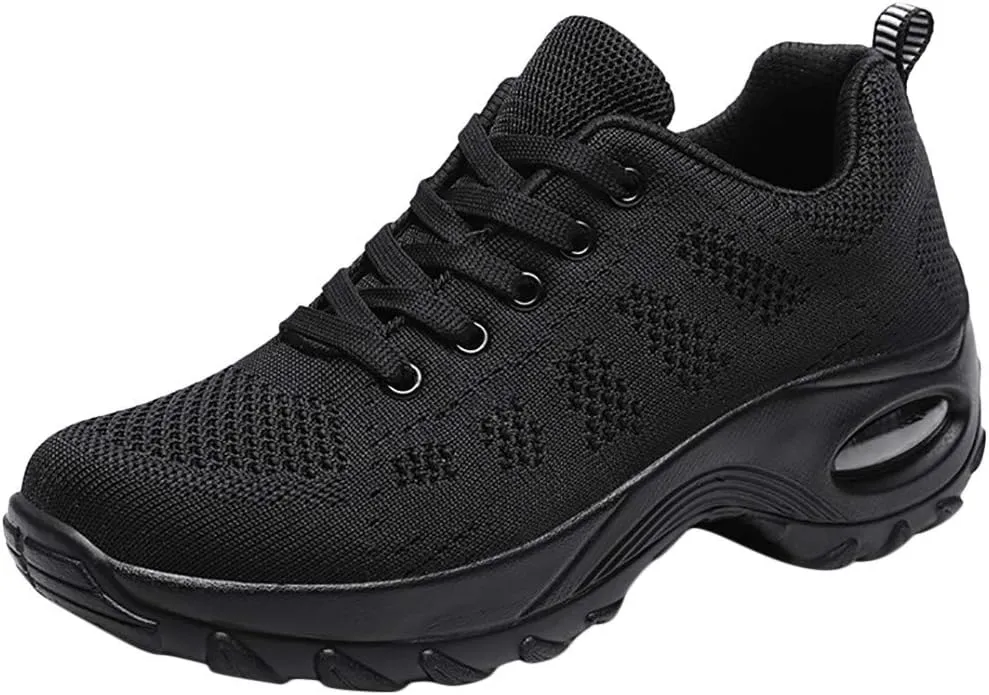 Sneakers for Women Air Cushion Sole Running Tennis Shoes Orthopedic Walking Shoes Arch Support Workout Sneakers