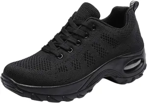 Sneakers for Women Air Cushion Sole Running Tennis Shoes Orthopedic Walking Shoes Arch Support Workout Sneakers