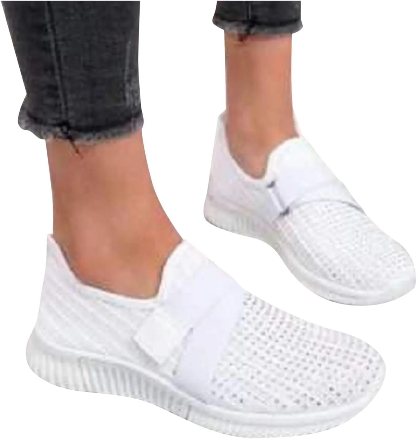 Sneakers for Women Walking Shoes Non Slip Lightweight Mens Casual Shoes Wide Feet Shoes Casual Black Platform Sneaker Black Tennis Shoe Loafers Casual Slip On