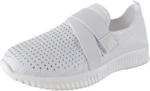 Sneakers for Women Walking Shoes Non Slip Lightweight Mens Casual Shoes Wide Feet Shoes Casual Black Platform Sneaker Black Tennis Shoe Loafers Casual Slip On