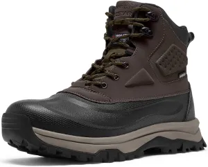Snow Boots for Men Insulated Waterproof Construction Winter Hiking Boots